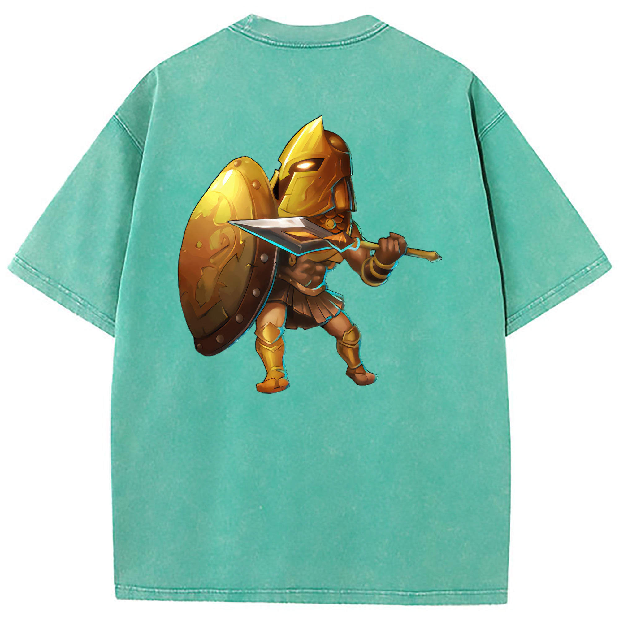 （画像用） リーグ・オブ・レジェンド League of Legends LOL 綿100% ヴィンテージ風 半袖Tシャツ（背面プリント）